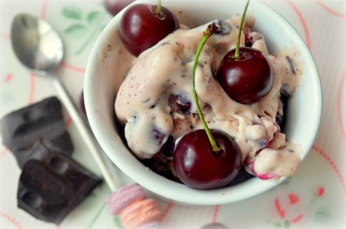 Мороженое "Черный лес"