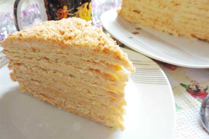 Торт "Крем-брюле"