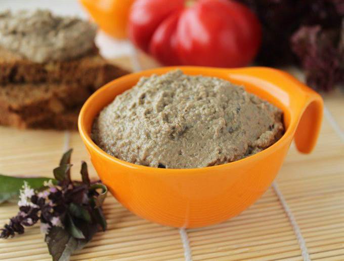 Паштет печеночный с баклажаном