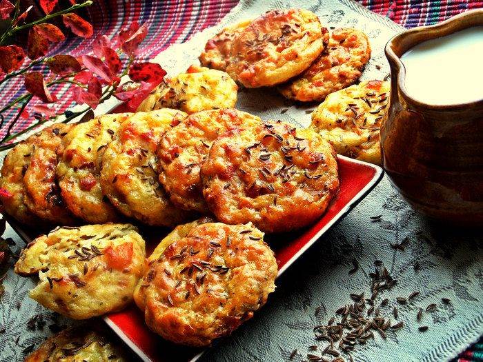 Мягкое сырно-картофельное печенье