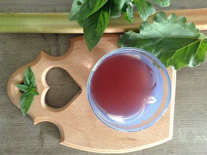 Кисель из ревеня