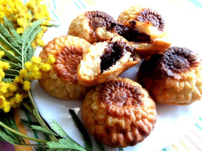 Сырники в духовке с шоколадом