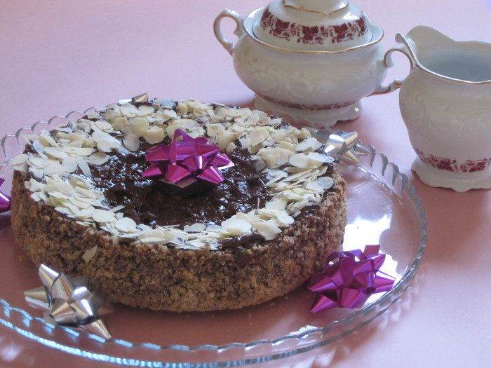 Пирог ореховый