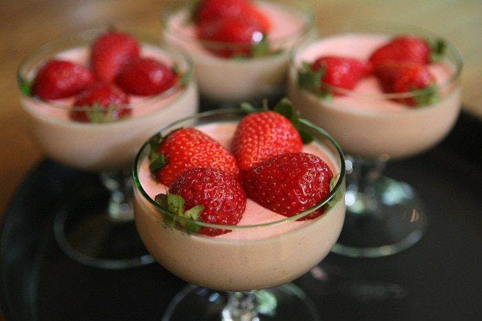 Клубничный мусс