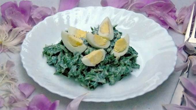 Салат "Сорняк, я тебя съем!"