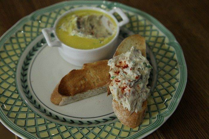 Паштет из копченой скумбрии