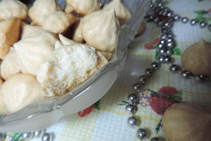 Безе "Кристаллы ветра"