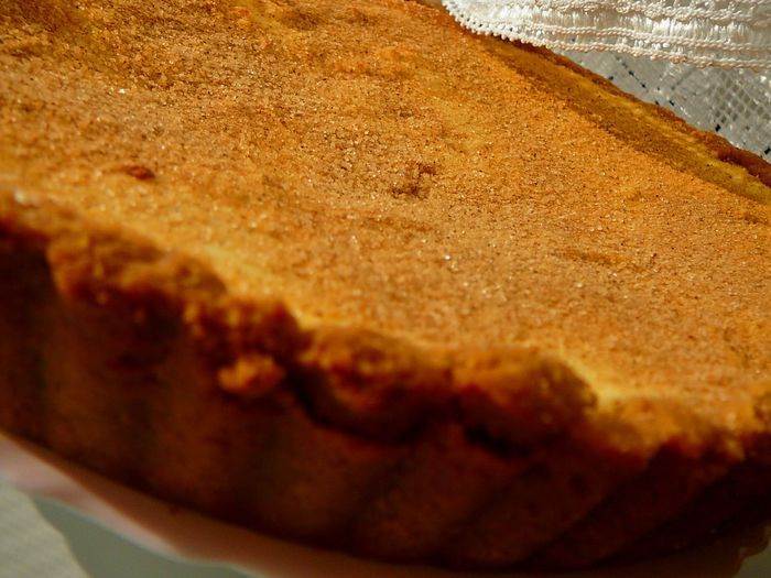 Чизкейк яблочный