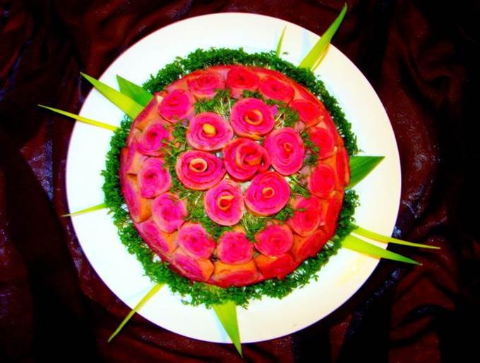 Салат "Букетик"