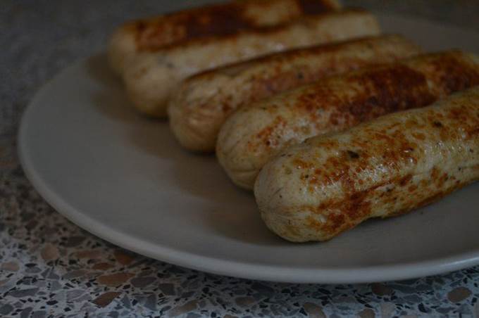 Сосиски куриные, домашние