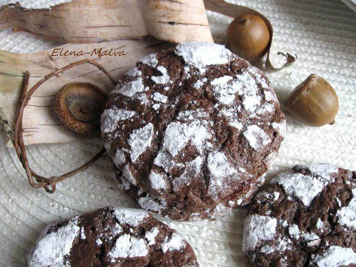 Печенье шоколадное "Crinkles"