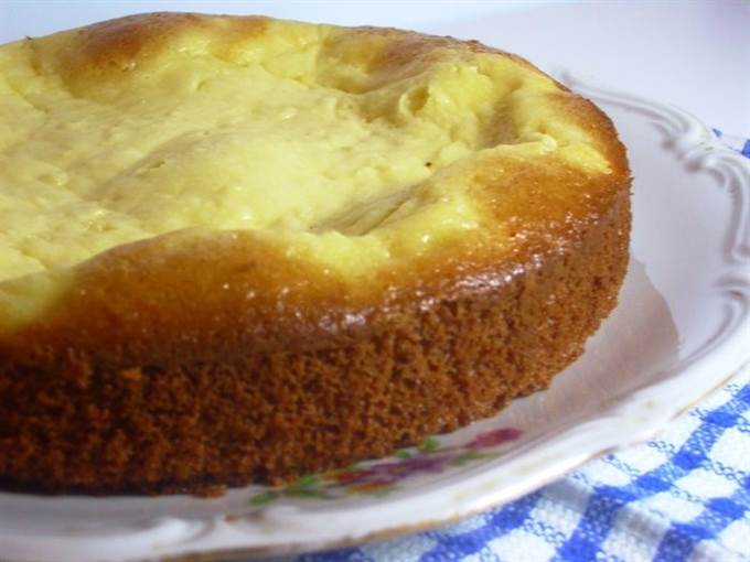 Большая ватрушка с творогом