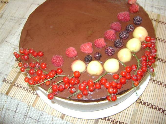 Птичье молоко с бананом