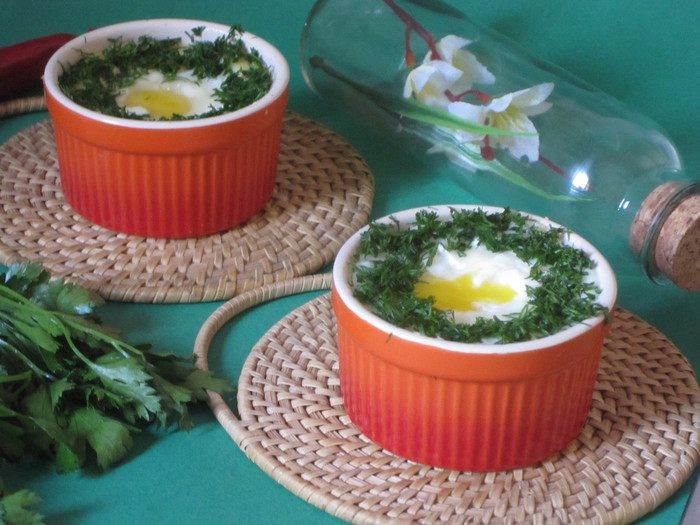 Яйцо в картофельном гнезде